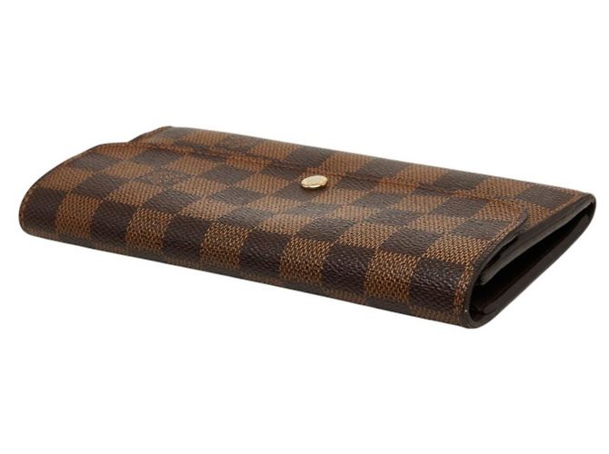 Monedero Damier Louis Vuitton Castaño Damier ebene - vista 5