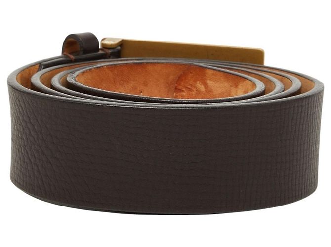 Cintura Louis Vuitton Utah Ceinture Aventour Marrone scuro - vista 3