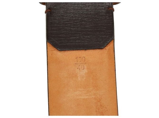 Cintura Louis Vuitton Utah Ceinture Aventour Marrone scuro - vista 5