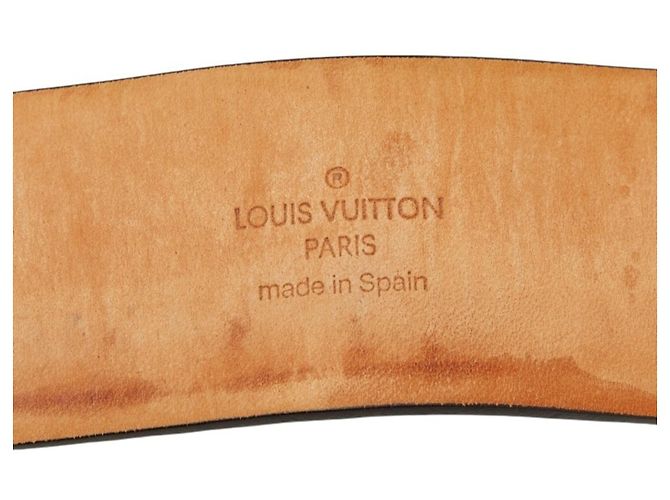 Cintura Louis Vuitton Utah Ceinture Aventour Marrone scuro - vista 6