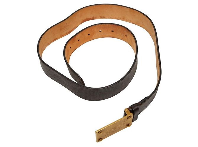 Cintura Louis Vuitton Utah Ceinture Aventour Marrone scuro - vista 9