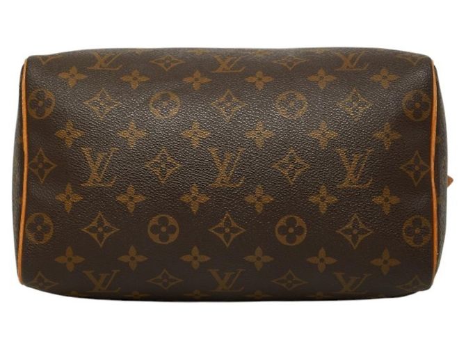 Borsa Boston Mini Louis Vuitton Monogram Speedy 25 Marrone Monogramma - vista 3