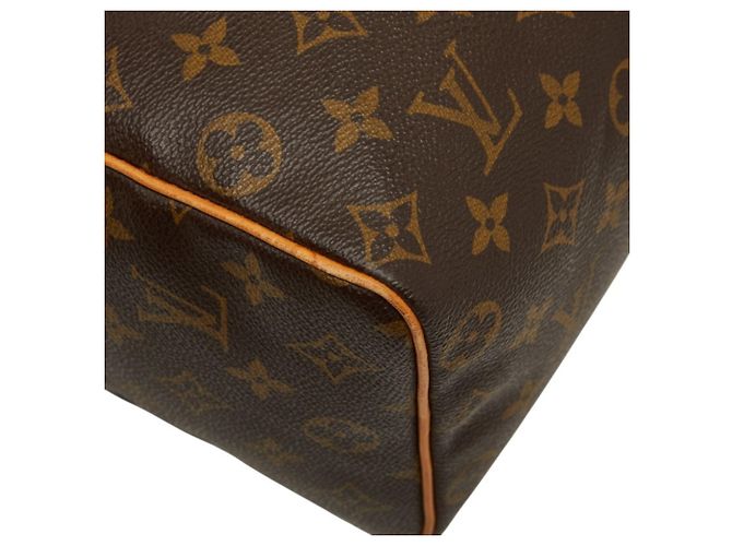 Borsa Boston Mini Louis Vuitton Monogram Speedy 25 Marrone Monogramma - vista 4