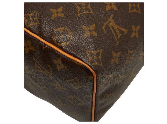 Borsa Boston Mini Louis Vuitton Monogram Speedy 25 Marrone Monogramma - vista 6