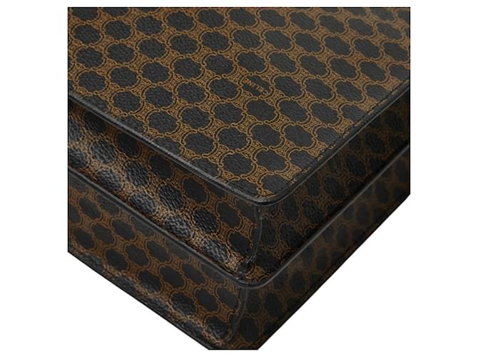 Céline Borsa Business Celine Macadam Marrone Nero - vista 4