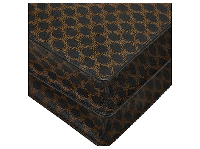 Céline Borsa Business Celine Macadam Marrone Nero - vista 6