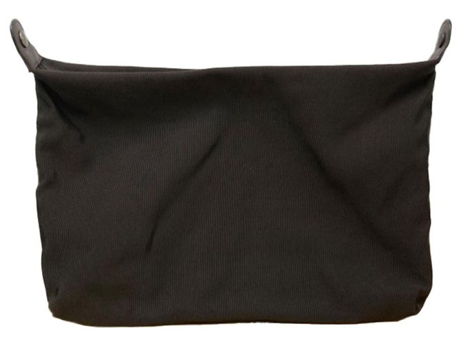 Borsa Tote Chanel Vintage Logo Triple Handle Marrone - vista 13