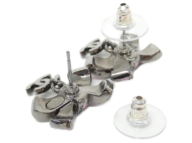 Chanel ABG403 Ohrringe Silber Pink - Ansicht 3