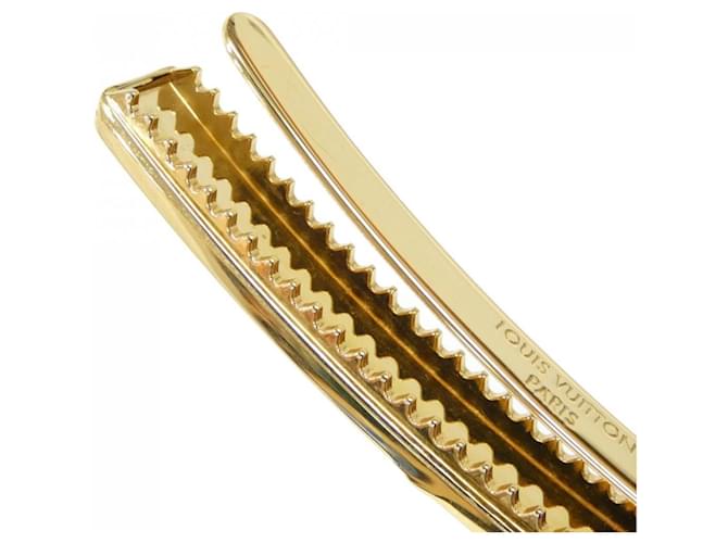 Barrette Loop Monogram Louis Vuitton Castaño Dorado Monograma - vista 3