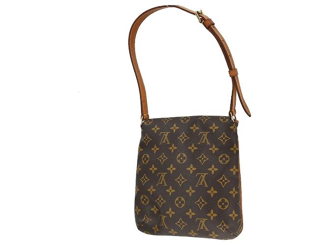 Borsa Musette Salsa Louis Vuitton in Canvas Monogram PM Marrone - vista 2