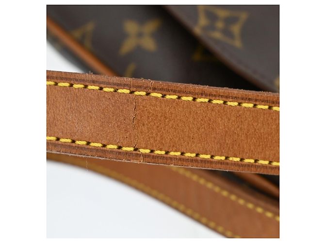 Borsa Musette Salsa Louis Vuitton in Canvas Monogram PM Marrone - vista 6