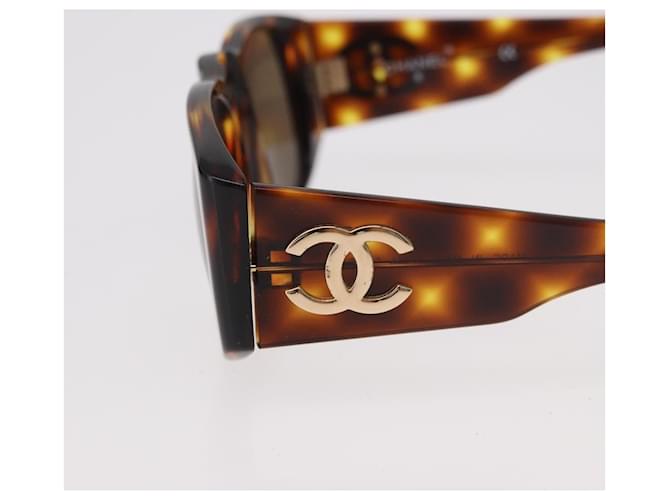 Chanel Logo CC Plastic Marrone - vista 7