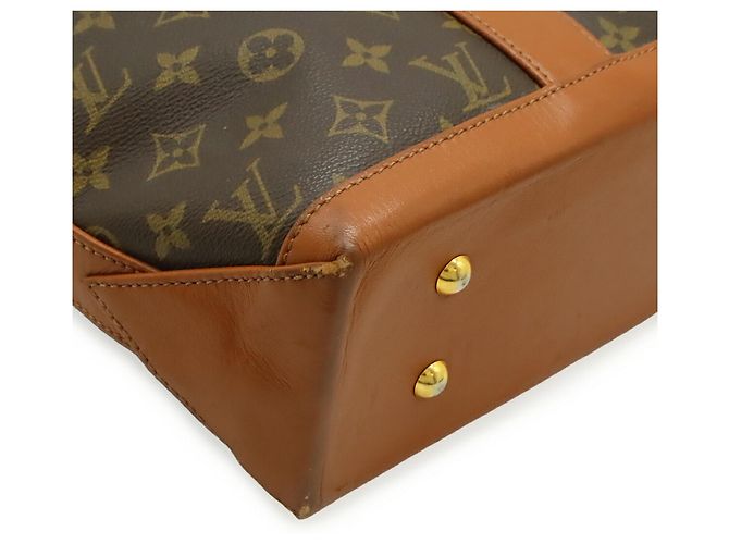 Borsa Tote Louis Vuitton Monogram Weekend PM Marrone Monogramma - vista 4
