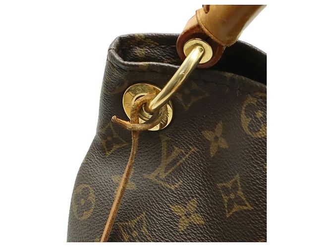 Borsa Tote Louis Vuitton Monogram Artsy MM Marrone Monogramma - vista 9