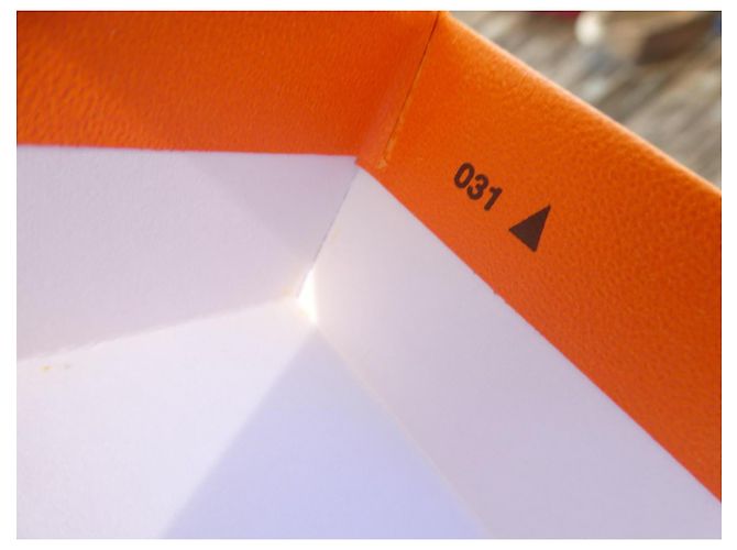 Boîte Orange Hermès Kelly Pochette n° 31 - vue 4