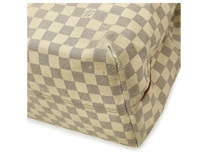 Louis Vuitton Damier Azur Plan Soleil Cabas PM Tote Bag Crudo - vista 4