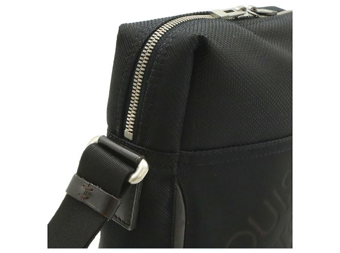 Borsa a tracolla Louis Vuitton Damier Geant Citadin Nero - vista 5