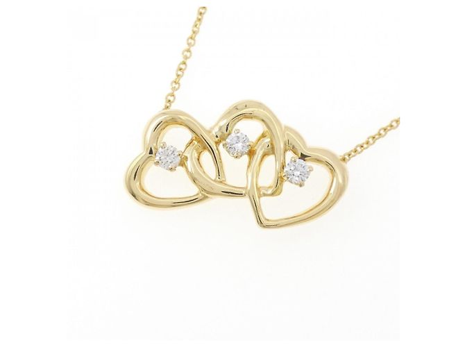 Tiffany & Co Collana Tiffany Triple Open Heart - vista 3