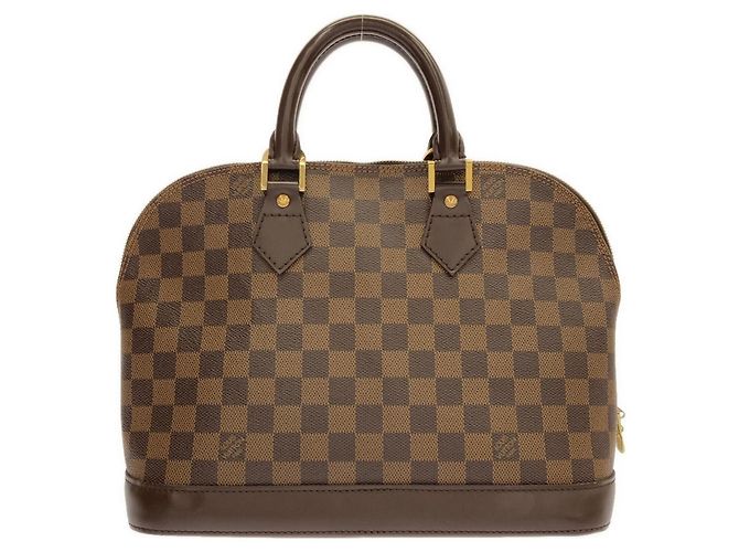 Borsa Louis Vuitton Damier Alma PM Damier ebene - vista 2