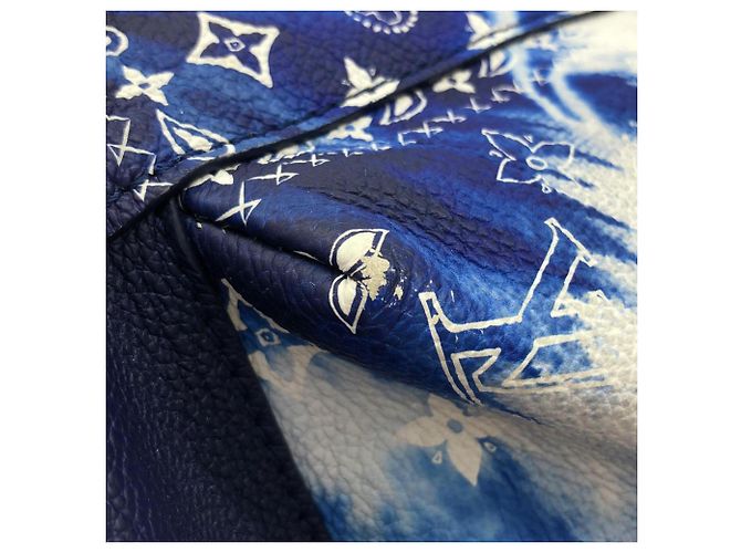Bolso Louis Vuitton Monogram Bandana Christopher PM Azul - vista 7