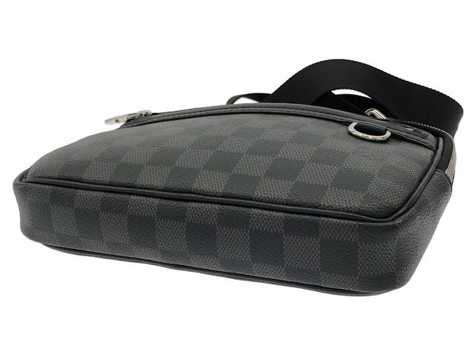 Borsa a tracolla Louis Vuitton Damier Graphite Scott Damier ebene - vista 3