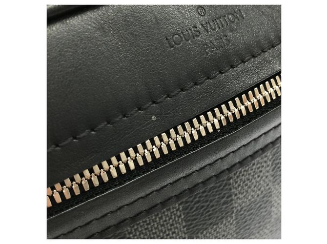 Borsa a tracolla Louis Vuitton Damier Graphite Scott Damier ebene - vista 4