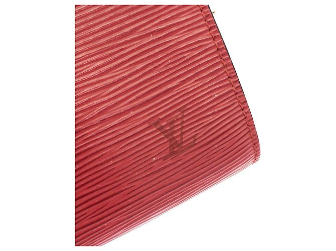 Louis Vuitton Epi Pochette Accessoires Rosso - vista 4