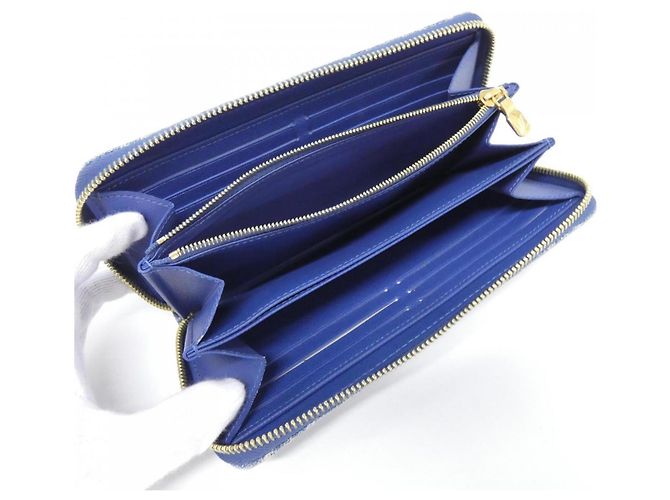 Portafoglio Zippy LV Remix Louis Vuitton Blu - vista 5