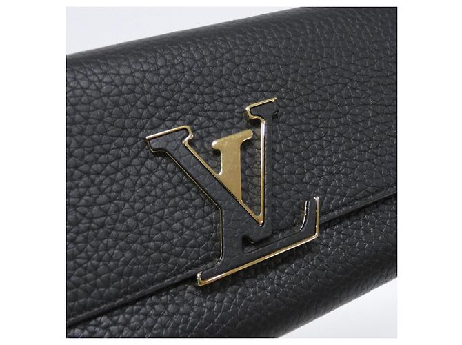Cartera Capucines en cuero Taurillon Louis Vuitton Negro - vista 3