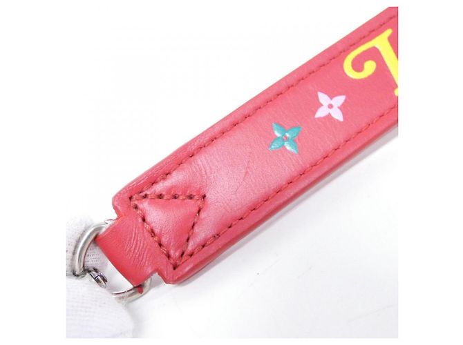 Louis Vuitton Rouge Lederlanger Geldbeutel Rot - Ansicht 4