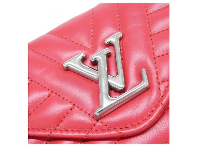 Louis Vuitton Rouge Lederlanger Geldbeutel Rot - Ansicht 5