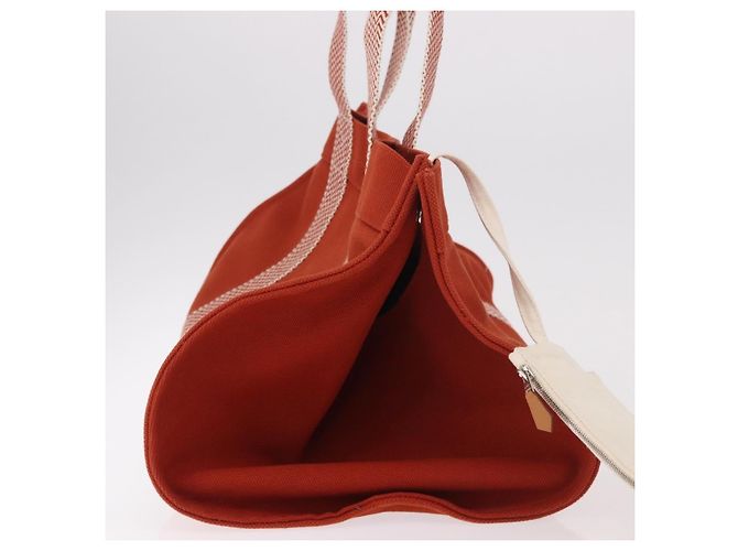 Hermès Cannes Tote Canvas MM Orange - Ansicht 4
