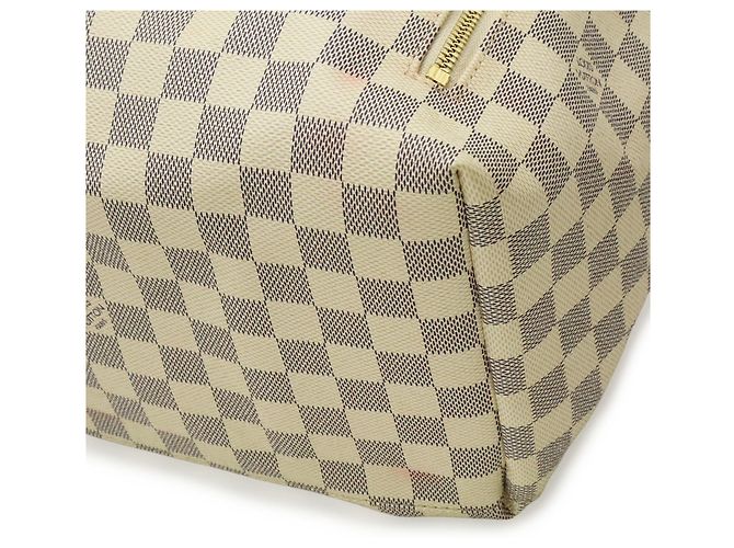 Zaino/Borsa a tracolla Louis Vuitton Damier Azur Speron Crudo - vista 4