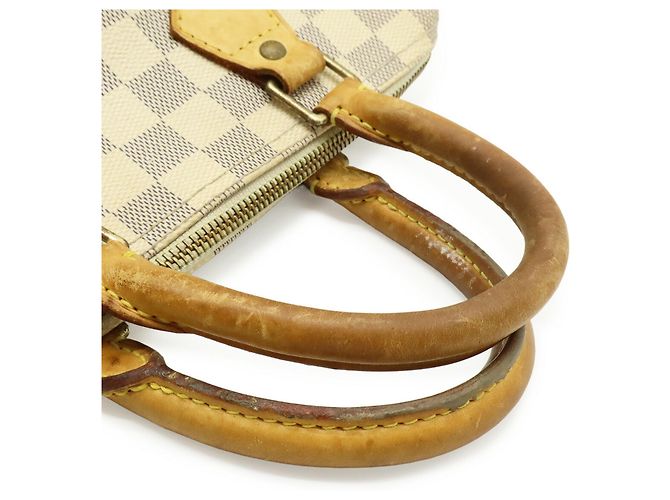 Borsa Louis Vuitton Damier Azur Speedy 25 Crudo - vista 5