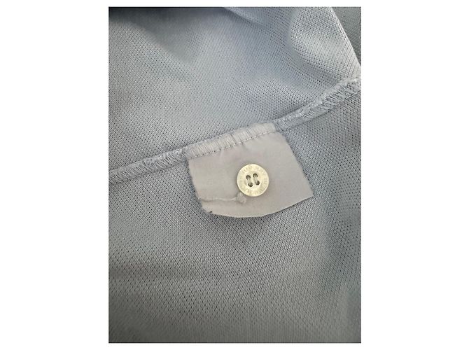 Polo Burberry de algodón azul claro - vista 8