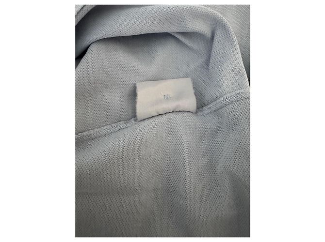 Polo Burberry de algodón azul claro - vista 9
