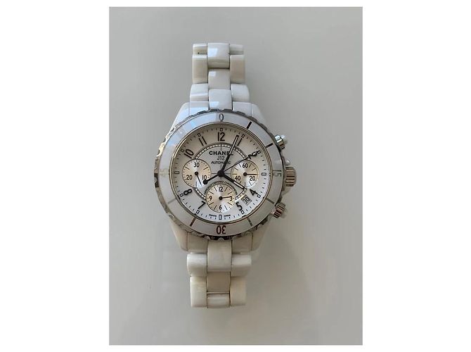 Chanel J12 Chronographenuhr Weiß - Ansicht 7