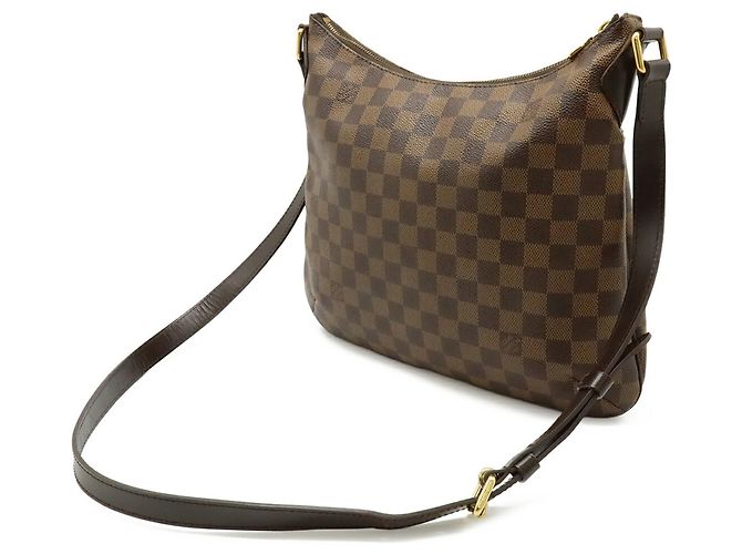 Borsa a Spalla Louis Vuitton Damier Bloomsbury PM Marrone Damier ebene - vista 3