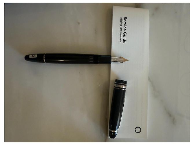 Montblanc Meisterstück LeGrand Platiné Stylo Plume MB132443 Noir - vue 6