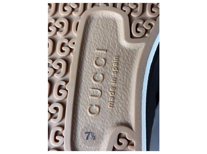 Gucci Sneakers Alte GG Supreme in Tela - vista 10