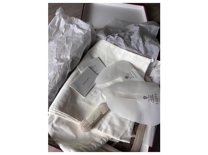Gucci Sneakers Alte GG Supreme in Tela - vista 14