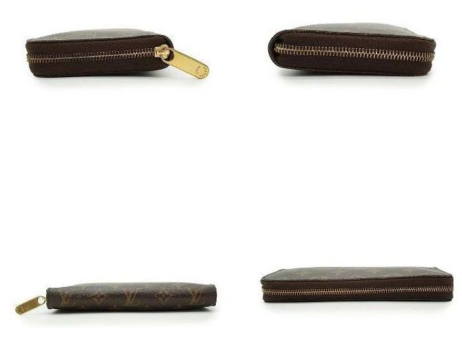 Louis Vuitton Cartera Long Continental Zippy Organizer Monogram Castaño - vista 3
