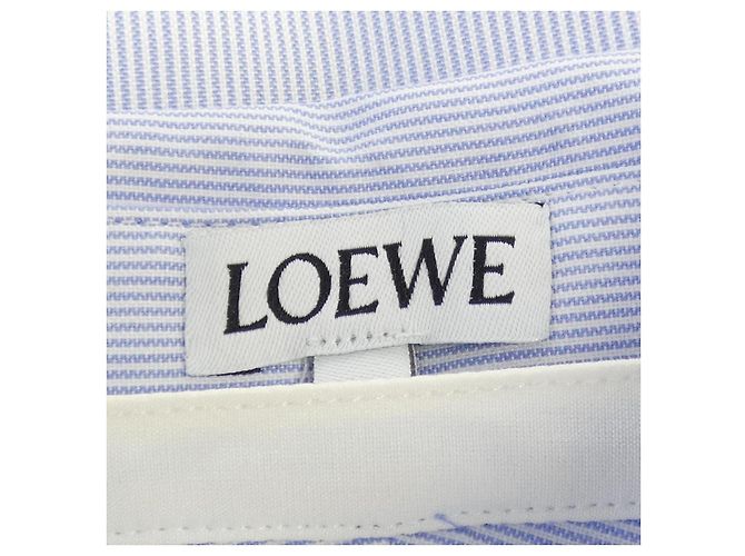 Camisa Loewe Branco Azul - vista 5
