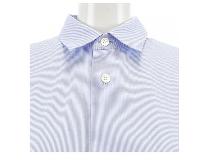 Camisa Loewe Branco Azul - vista 7