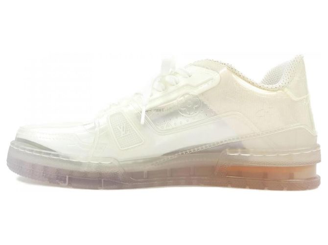 Sneakers Louis Vuitton LV Trainer Line Clear Bianco - vista 2