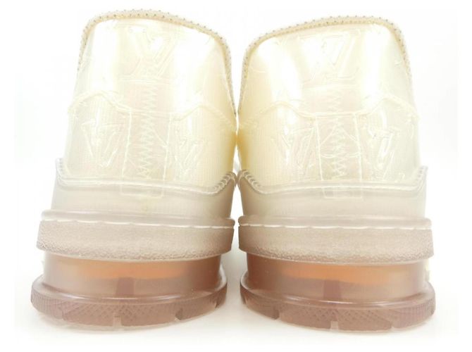 Sneakers Louis Vuitton LV Trainer Line Clear Bianco - vista 5