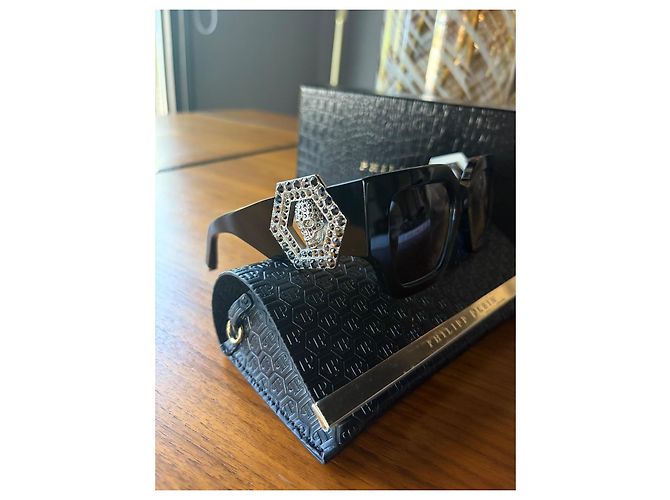 Occhiali da sole Philipp Plein SPP103S - Nero Lucido - vista 4