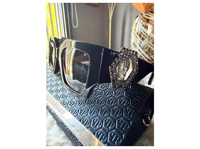 Occhiali da sole Philipp Plein SPP103S - Nero Lucido - vista 6