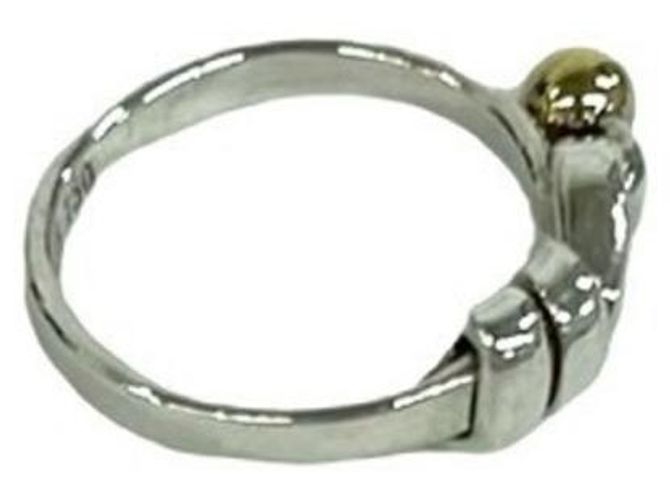 Tiffany & Co Tiffany Hook & Eye Love Knot Ring Silber Golden - Ansicht 5