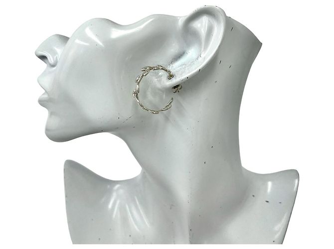 Tiffany & Co Tiffany Vintage Leaf Ohrringe Silber - Ansicht 2